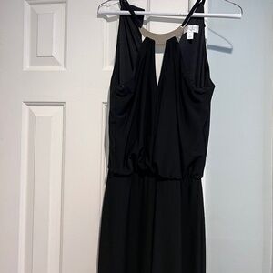 Jumpsuit black wide leg size 2